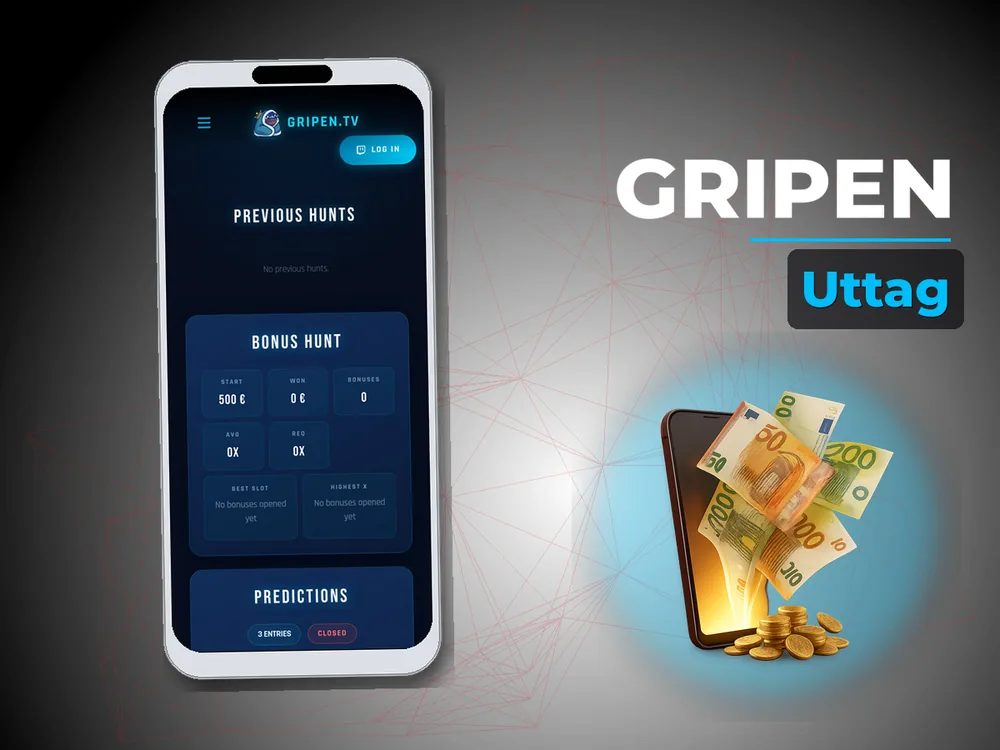 Gripen - Uttag