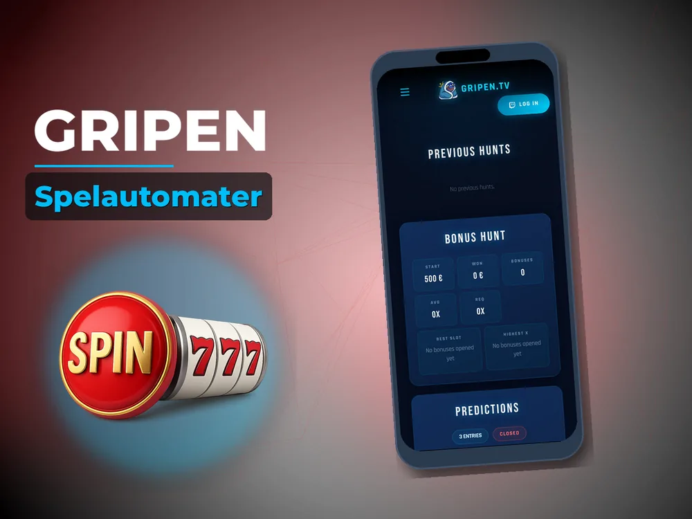 Gripen - Spelautomater