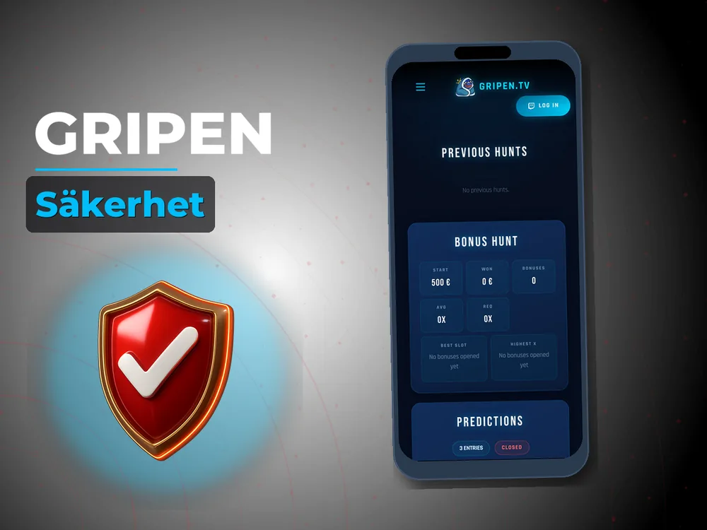 Gripen - Välkomstbonus Struktur